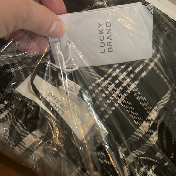 Lucky Brand, smocked waist plaid dress - Picture 5 of 6